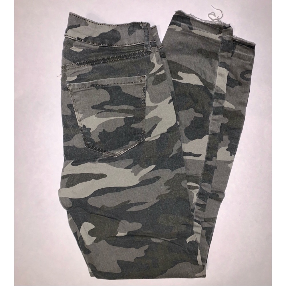 Rewash Camo Skinny Jeans, Size 1/25